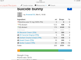 I thought today i'd open a thread on juice clones, i'd love to know . Suicide Bunny Ob Clone Vaping Underground Forums An Ecig And Vaping Forum