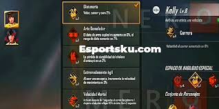 Kelly Awakening Ff Dan Skill Baru Free Fire 2020 Esportsku