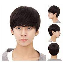 Red Hair From Amazon Want Additional Info Click On The Image It Is Amazon Affiliate Link Happy Asian Men Hairstyle Two Block Haircut Short Straight Hair