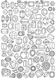 Coloring pages are no longer just for children. Minerals Coloring Pages Drawings Drawing Reference