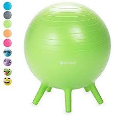 Amazon Com Gaiam Kids Stay N Play Children S Balance Ball Flexible School Chair Active Classroom Desk Alter In 2020 Alternative Seating School Chairs Classroom Desk