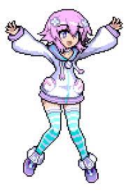 Neptune By Https Www Deviantart Com Reminaxv58 On Deviantart Pixel Characters Character Design Character Art