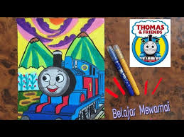 Gambar mewarnai anak indonesia gambarmewarnai.com. Cara Mewarnai Thomas Dan Menggambar Pemandangannya Yuk Youtube