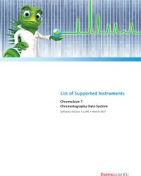 Agilent 1290 infinity ii evaporative light scattering detector (g7102a) 74 agilent 1260 infinity ii infinity fluorescence detector spectra (g7121b) 77. List Of Supported Instruments Chromeleon 7 2 Sr5 Pdf User Manual