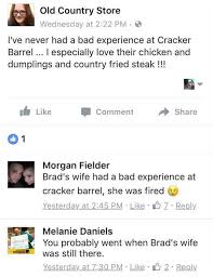 Best cracker barrel christmas dinner from cracker barrel thanksgiving dinner menu 2015 & to go image: Husband Asks Why His Wife Was Fired From A Company She Worked For 11 Years And Things Escalated Hilariously Bored Panda