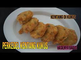 250 gram kentang 1 butir telur 2 sdm tepung kanji. Perkedel Kentang Kukus Kentangnya Dikukus Bukan Digoreng Anti Gagal Review Youtube