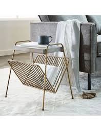 Kinsey Magazine Side Table By West Elm Mid Century Modern Living Room Decor Living Room Decor Modern Home Decor