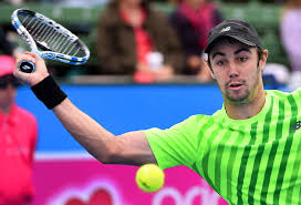 Australian tennis player and huge wests tigers fan. Jordan Thompson Drop Volley Hit