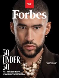 BAD BUNNY - FORBES MAGAZINE - SPECIAL ISSUE 2023 - 30 UNDER 30 - BRAND NEW  - BPI India Pvt. Ltd.