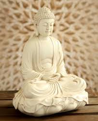 Meditating Buddha Statue On Lotus Stone Finish 11 Inches Meditating Buddha Statue Buddha Statue Buddha Meditation