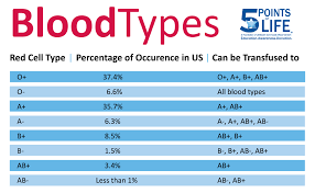 Blood Type Meaning Eat According To Your Blood Type Chart