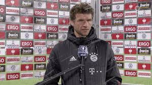 The spaceman from a different galaxy. Fc Bayern Thomas Muller Entschuldigt Sich Bei Ard Reporterin Nach Pokal Aus In Kiel Fussball Dfb Pokal Sport Bild