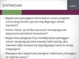 Segmentasi pasar merupakan suatu proses mengidentifikasi dan membagi. Chapter 4 2 1 Pelanggan Membeli Perilaku Bab