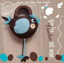 Le Sac Poulette Vilt Pasen