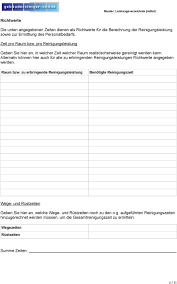 Teilservice reinigungsdienst innen (1x wöchentlich). Si Kajul Leistungsverzeichnis Gebaudereinigung Excel Lassen Sie Sich Von Den Fachbegriffen Nicht Irritieren