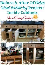 The demolition part is relatively easy, but there are precautions to take if the island has power, water and/or gas to it. How To Declutter Your Kitchen Island And Keep It That Way