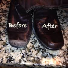 Fix Your Scuffed Boots And Make Them Shine Again Just A Little Dab Of Vaseline And A Cloth To Rub It In So Ea Shoe Repair Diy Diy Shoes Diy Leather
