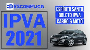 Em minas gerais, as alíquotas sobre os valores venais dos veículos são definidas da seguinte maneira Ipva 2021 Espirito Santo Facil Facil E Rapido Youtube