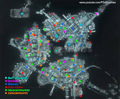 Arkham city side mission walkthrough video in high definitiongame played on hard difficulty=====side mission: Batman Arkham Knight Map Ps4trophies Gaming