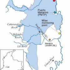 As the only major colombian city with access to the pacific coast, cali is the main urban and economic centre in southwestern colombia, and is one of the fastest growing economies in the country. Map Of The Main Rivers And Drainage System Of Cali Colombia Shaded Download Scientific Diagram