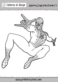 Dibujos De Spiderman Para Colorear