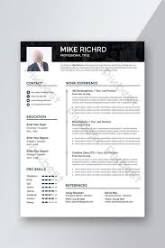 Need a variety of resumes at your fingertips? Professional Cv Resume Template Word Doc Free Download Pikbest