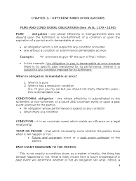 Obligation — a generic word, derived from the latin substantive obligatio, having many, wide, and varied meanings. Chapter 3 Oblicon Private Law Public Law