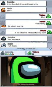 Let Us Unite Against Discord Cheaters Amongus