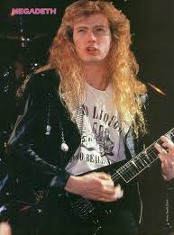 Rock Of Ages Rock Photobook In 2020 Dave Mustaine Dave Mustaine Young Megadeth