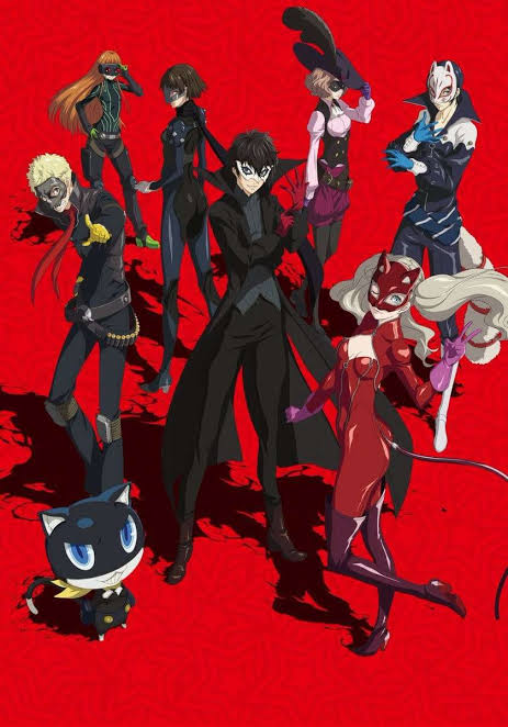 Persona 5's Phantom Thieves, whose entire premise is stealing distorted desire out of the hearts of the corrupt