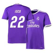 20 march, 2018 at 1:17 am | reply. Real Madrid C F 16 17 Season Away Purple 22 Isco Soccer Jersey H398 Real Madrid Soccer Kits Madrid