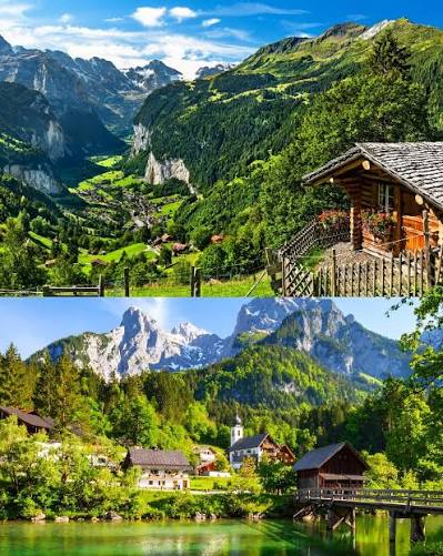 🌍 Swiss Alps or Austrian Charm? Which one will steal your heart? 🏞️ Switzerland and Austria: Two breathtaking alpine destinations, strikingly similar yet uniquely beautiful! From Lucerne's stunning lake views to Hallstatt's