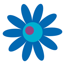 Blue Flower Icon 8 Ad Paid Sponsored Icon Flower Blue In 2020 Flower Icons Blue Flowers Graphic Image