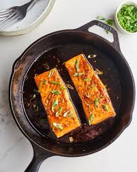 Firecracker Salmon Is Sweet Sticky Spicy Perfection Recipe Firecracker Salmon Sweet And Spicy Sauce Sweet And Spicy