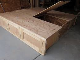 Headboard platform bed frame with storage irvine anaheim huntington beach orange county long beach los angeles san go ca california platform bed frame plans this diy article is about platform bed frame plans in our free king platform bed plans we show you how to build the frame the headboard. Diy King Size Bed The Owner Builder Network King Size Bed Frame Diy King Size Storage Bed Diy King Bed