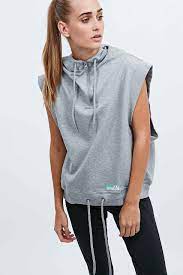 Adidas Stellasport Sleeveless Hoodie In Grey Sleeveless Hoodie Fashion Trending Fashion Outfits