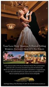 Wedding Venue Ad Wedding Wedding Package Breakers Palm Beach