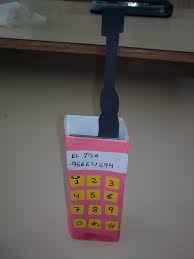 Resultado de imagen para celular con caja de jugo manualidad