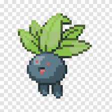 Es ist die erste entwicklungsstufe von jungglut und lohgock. Oddish Pokemon Go Mudkip Pixel Art Gloom Pokemon Evoli Evolution Transparent Png