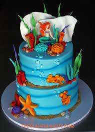 La Sirenita Ariel Mermaid Cakes Cupcake Cakes Party Cakes