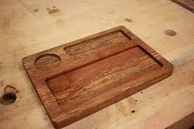 Reclaimed Wood Rolling Tray Reclaimed Wood Wood Tray