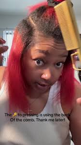 Running from Pressing Comb