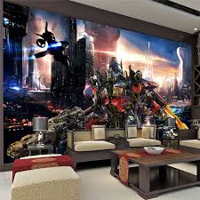 Transformers Optimus Prime Wallpaper Movies Wall Mural 3d Large Wall Art Room Decor Boy S Room Bed Optimus Prime Wallpaper Boys Room Decor Wallpaper Room Decor