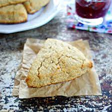 Oat And Coconut Flour Scones 5 Ingredients Vegan Gf Powerhungry Recipe Coconut Flour Recipes Gluten Free Scones Vegan Scones