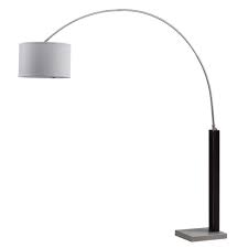 Contemporary modern arc floor lamp. Reviews For Safavieh Cosmos 83 In Black Nickel Arc Floor Lamp With Off White Shade Lit4350a The Home Depot