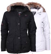 Jack wolfskin damen northern point. Geographical Norway Alaska Lady Damen Winterjacke Winter Parka Jacke