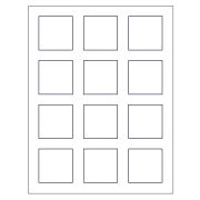 Template For Avery 22806 Print To The Edge Square Labels 2 X 2 Avery Com Custom Printed Labels Printing Labels Avery Square Labels