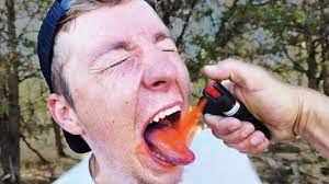 Eating Pepper Spray Youtube