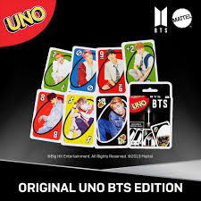 Jual Tbs 1 Pc Original 100 Mainan Kartu Uno Versi Fans Kpop Bts Mattel Big Hit Entertainment Paling Murah Online Januari 2021 Blibli