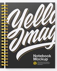 Download Notebook Journal Mockup Download Free And Premium Smartmockup Psd Templates And Design Assets